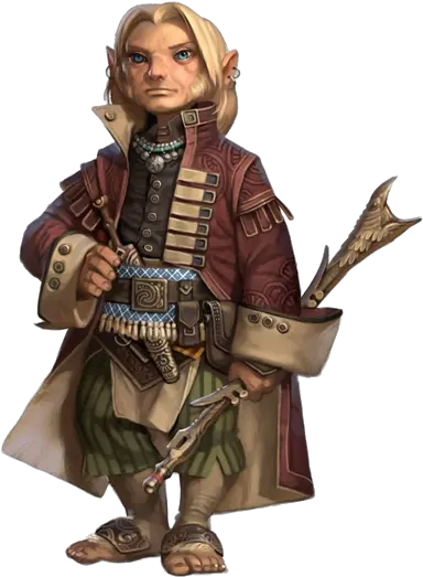 Halfling Bard Art Gnome Png Bard Png