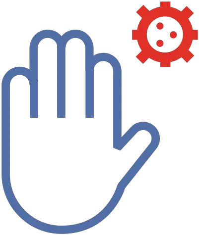 Covid 19 Stop Hand Stroke Icon Transparent Png U0026 Svg Stop Covid 19 Hand Stop Png