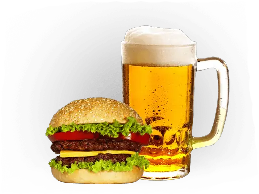 4570book Hd Ultra Burger And Beer Clipart Png Pack 4481 Beer And Food Png Beer Clipart Transparent Background