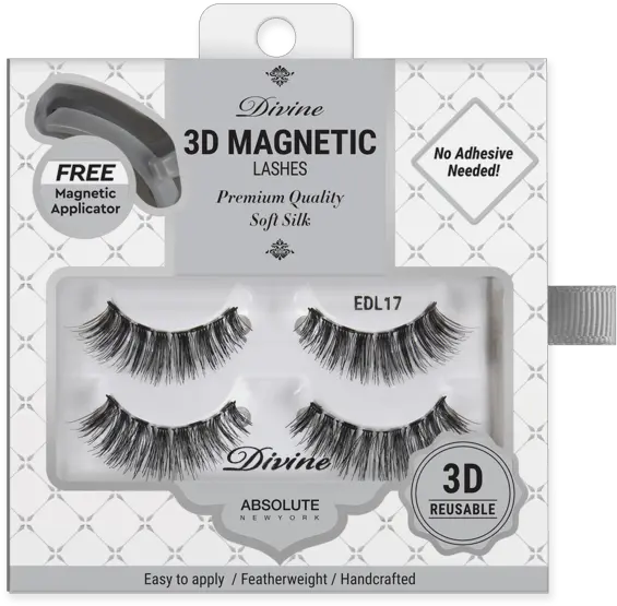 Absolute Divine 3d Magnetic Lashes Absolute New York Divine 3d Magnetic Png Lashes Png