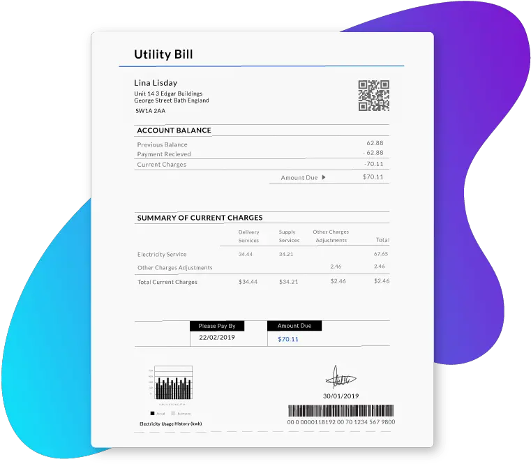 Online Address Verification In Real Time For Id Latvia Proof Of Address Png Bills Icon