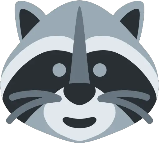 Raccoon Emoji Twitter Raccoon Emoji Png Raccoon Emoji Icon