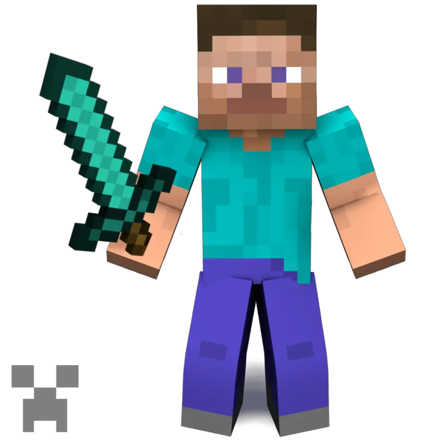 Espada De Diamante Do Minecraft Png