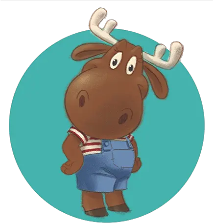 Big Moose Little Goose Stop Virus Png Moose Png