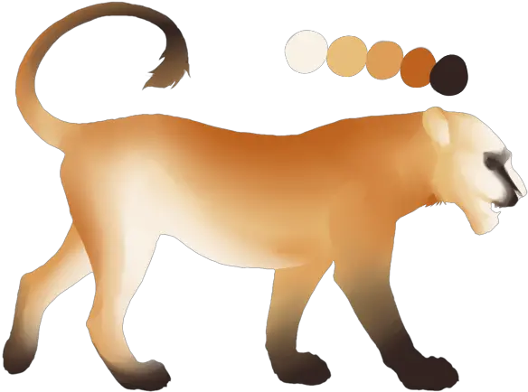 Endangered Animal Bases Lioden Animal Figure Png Golden Cat Icon