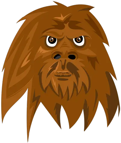 Transparent Png Svg Vector File Chewbacca Ape Png
