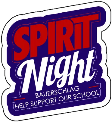 Spirit Nights Bauerschlag Elementary Pta Language Png Night School Icon