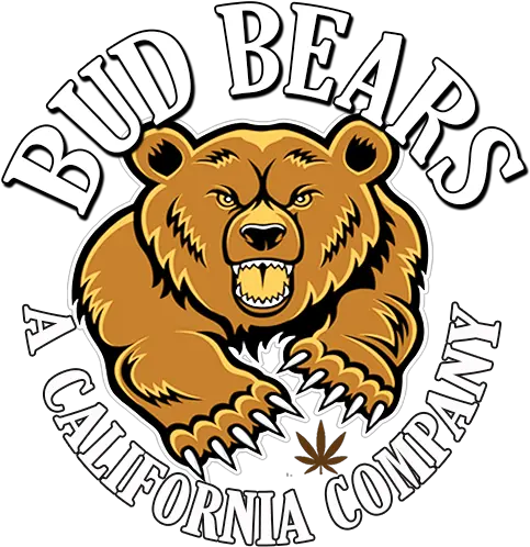 Bud Bears Medical Cannabis Edibles Company Grizzly Png Bears Logo Png