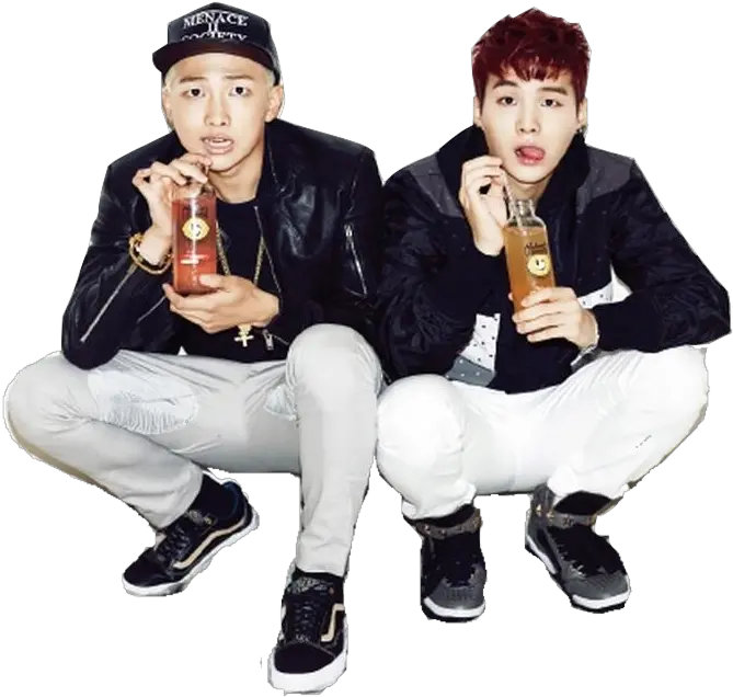 Download Bts Suga And Rap Monster Png By Abagil Clipart Min Yoongi Rap Monster Png