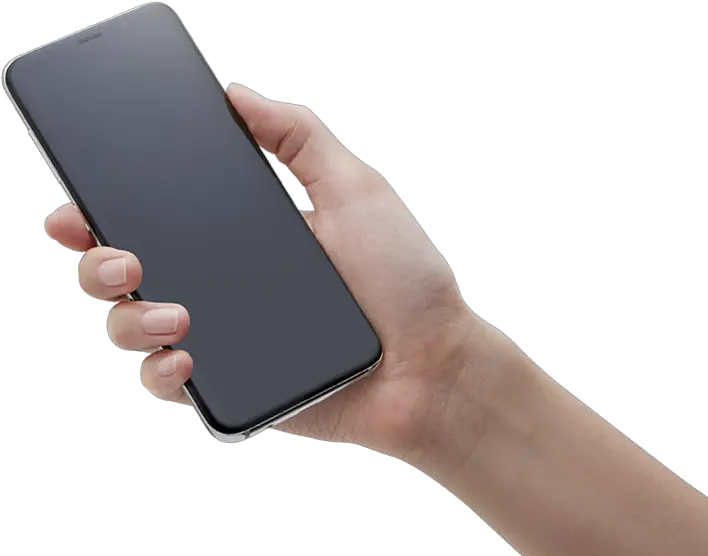 Download Galaxy S8 Is Held In One Hand Galaxy S8 With Hand Png Samsung S8 Png