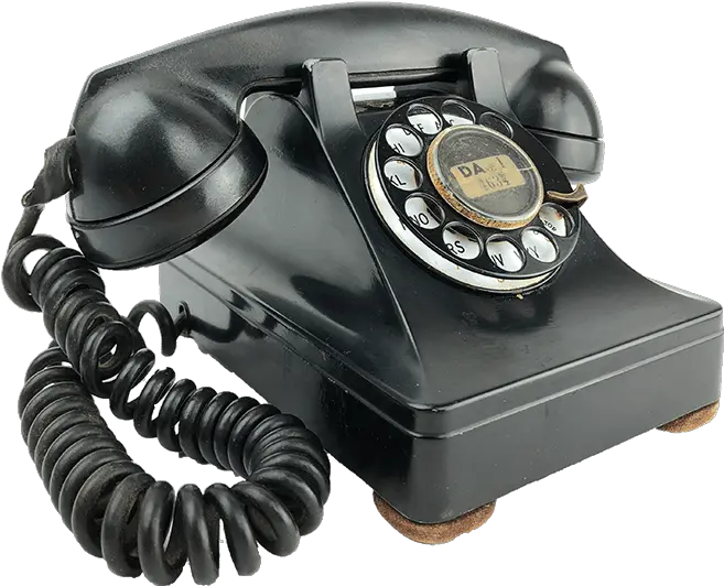 Download Vintage Model Model 302 Telephone Full Size Png Corded Phone Telephone Transparent