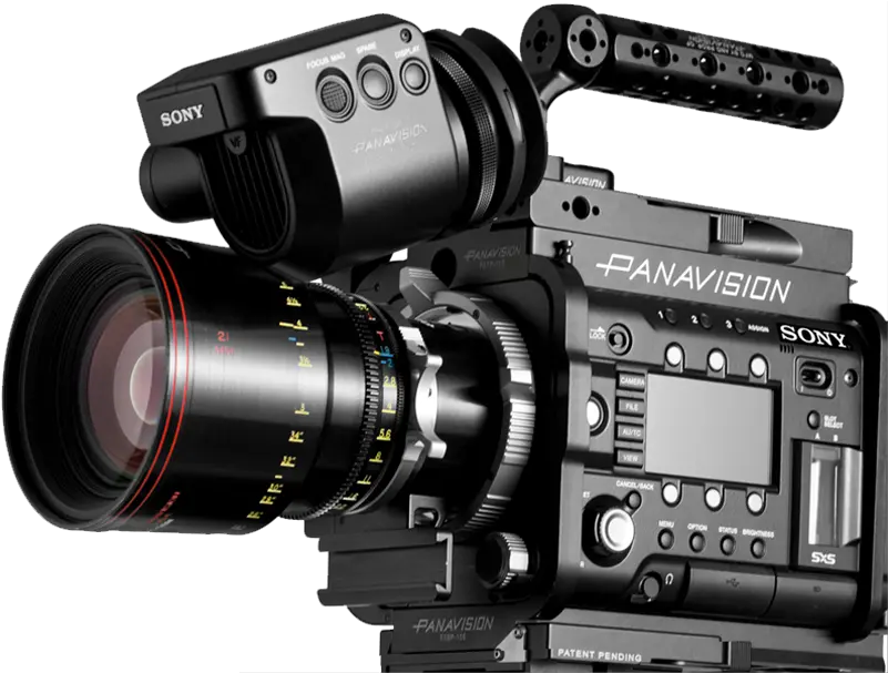 The Sony F55 Digital Camera Outfitted With Panavision Panavision Sony F55 Png Movie Camera Png