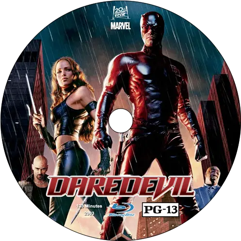 Daredevil Disc Label Daredevil Film Png Daredevil Png