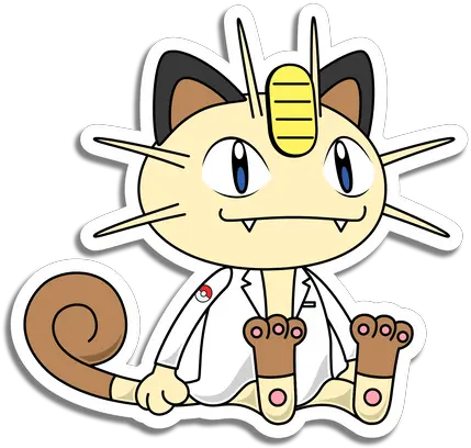 Stickers U2013 Vincent Chan Vinpin Fictional Character Png Meowth Icon