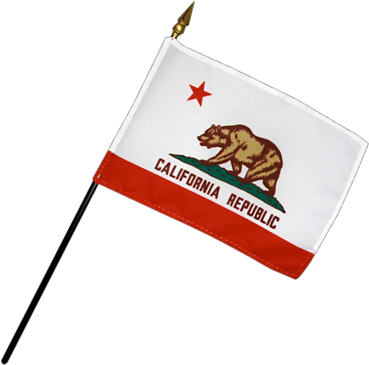 California X Miniature Flag California Flag Transparent Png California Flag Png