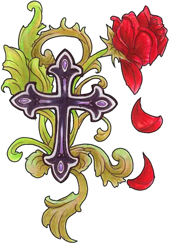 Download Cross Tattoos Free Png Transparent Image And Clipart Cross Cross Clip Art Png