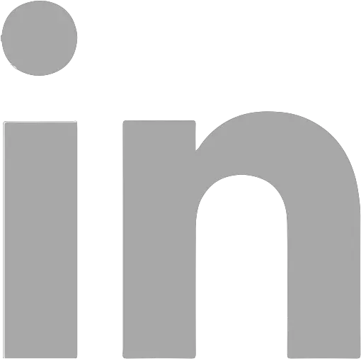 Linkedin Icon Linkedin Grey Icon Png Linkedin Icon Size
