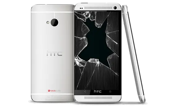 Download Hd Htc One Cracked Screen Htc One M7 Png Cracked Screen Png