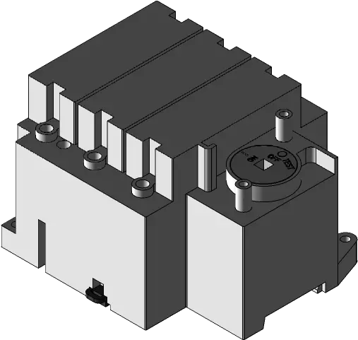 Allen Bradley 194rn301753 3d Cad Model Library Grabcad Vertical Png Allen Bradley Logo