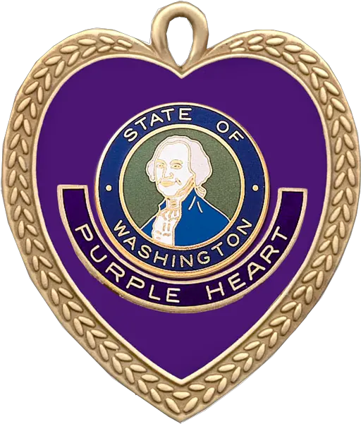 Purple Heart Medal Solid Png Purple Heart Transparent