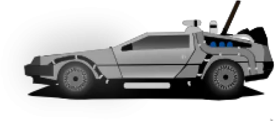 Download Delorean Clipart Svg Back To The Future Vector Png Back To The Future Png