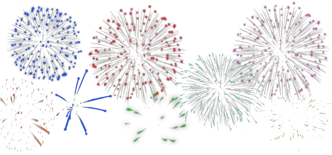 Fireworks Clip Art Fireworks Png Download 685385 Free Illustration Confetti Gif Transparent Background