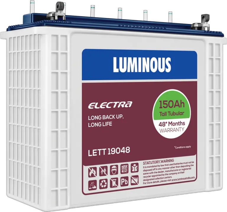 Luminous Battery Png 3 Image Luminous 150ah Tubular Battery Low Battery Png