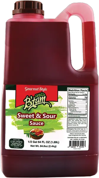S Bertram Gourmet Sweet And Sour Sauce 65 Gal Household Supply Png Ketchup Icon