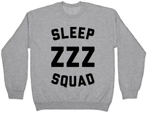 Sleep Zzz Squad Pullovers Activate Apparel Long Sleeve Png Zzz Transparent