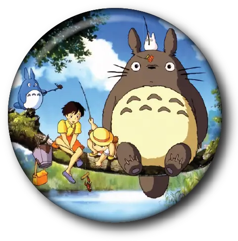 Pop Culture U2014 Custom Buttons Milwaukee Mke Buttons Png My Neighbor Totoro Icon