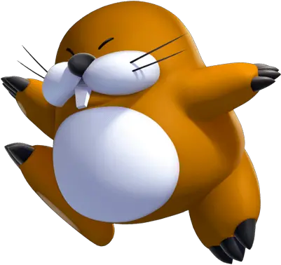 Monty Mole Transparent Png Monty Mole Mario Party Mole Png