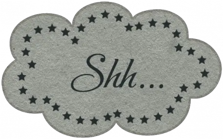 Sleepy Time Shh Word Label Graphic By Rose Thorn Pixel Label Png Shh Png