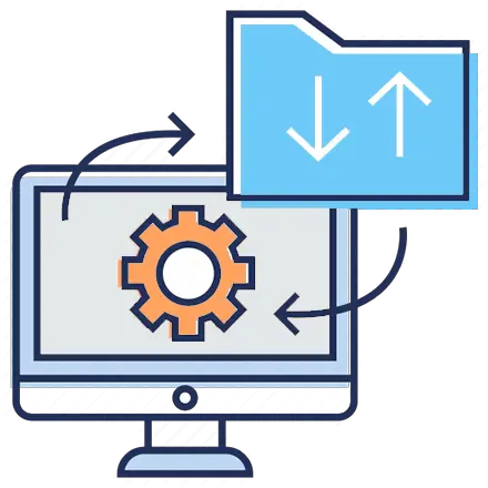 Data Engineering And Customized Collection Saras Pc Setting Icon Png Customer Data Icon