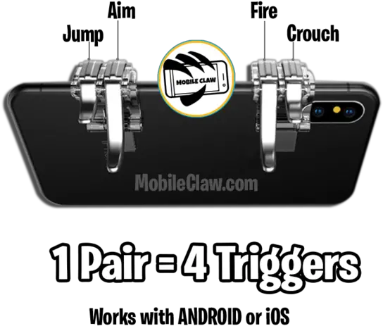 Mobile Claw Triggers Cod Mobile Trigger Controller Png Call Of Duty Mobile Png