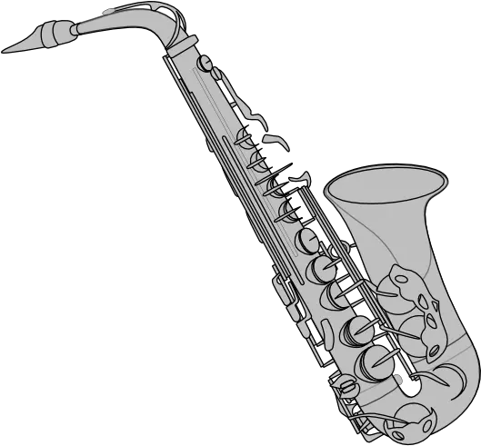 Fun Pics U0026 Images Saxophone Clipart Alto Saxophone Black Png Transparent Saxophone Transparent Background