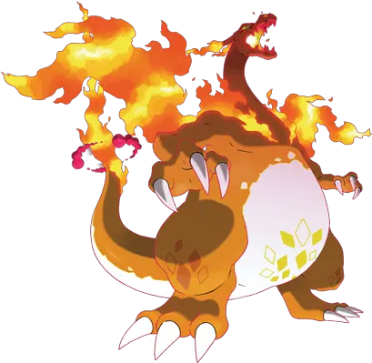 Charizard Pokemon Gigantamax Charizard Png Charizard Transparent