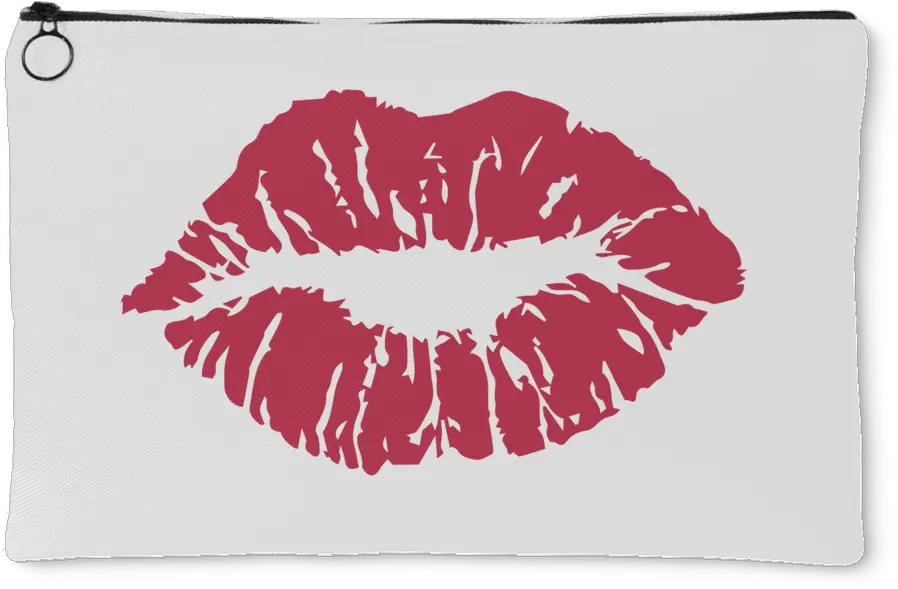Lipstick Kiss Print Lips Strawberry Shortcake Travel Makeup Accessory Cosmetic Tote Or Money Bag Size Small Large Transparent Background Gold Lips Png Lip Print Png