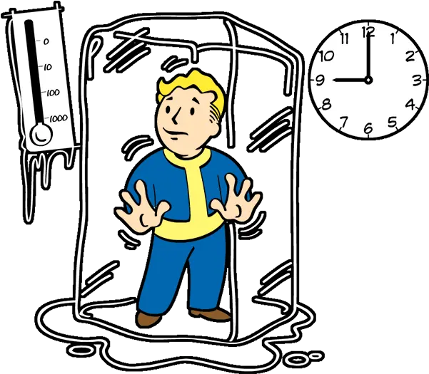 Out Of Time Fallout 4 Png Time Passing Icon