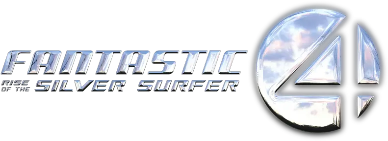 Rise Of The Silver Surfer Fantastic Four Rise Of The Silver Surfer Logo Png Silver Surfer Png
