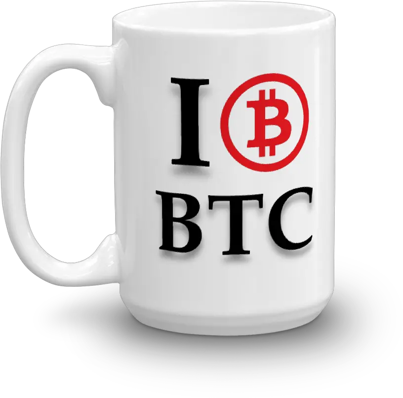 Glossy Coffee Mug I Heart Bitcoin Logo Coffee Cup Png Bit Coin Logo