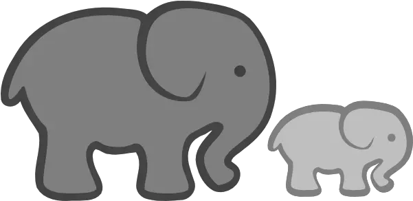 Free Elephant Cliparts Silhouette Elephant And Baby Clipart Png Elephant Silhouette Png