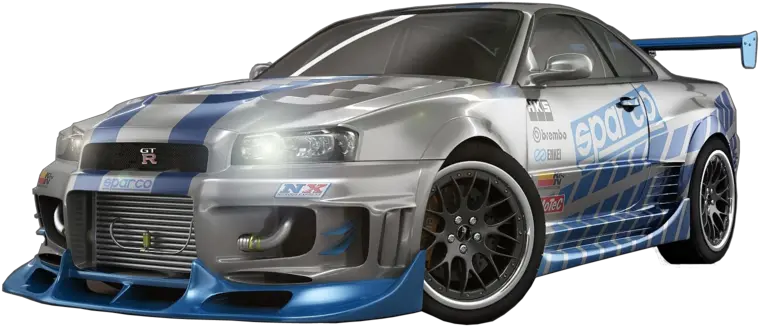 The Fast And Furious Car Png Official Psds Nissan Skyline Gtr R38 Cars Png Image