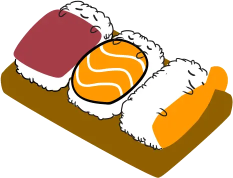 Cute Little Sushi Skillshare Projects Fast Food Png Sushi Transparent