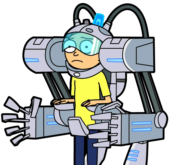 Buff Technology And Humanity Cross Png Rick And Morty Png