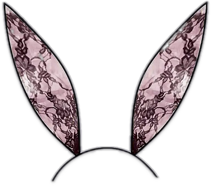 Clipart Bunny Headband Lace Bunny Ears Png Bunny Ears Transparent