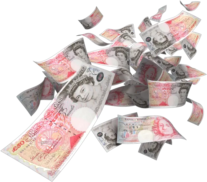 Money Renminbi Pound Sterling Banknote Falling Money Pounds Png Money Rain Png