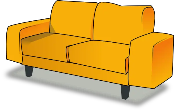 Free Furniture Sofa Illustrations Transparent Background Couch Clip Art Png Sofa Transparent