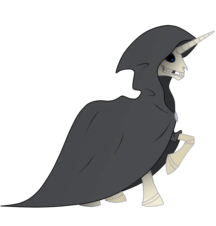 Clipart Affliction Mlp Reaper Pony Png Grim Reaper Transparent