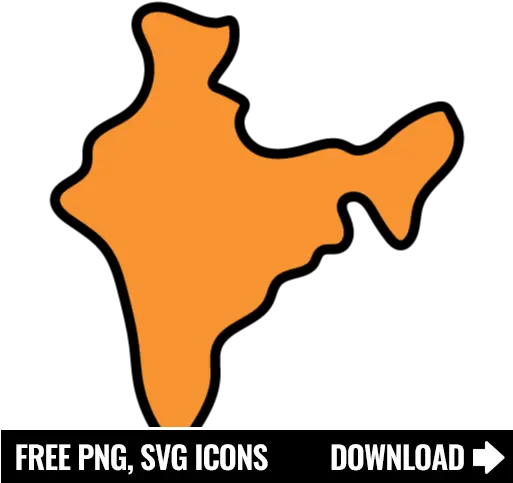 Free India Map Icon Symbol Png Svg Download Fitness Icon India Icon