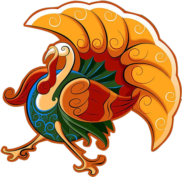 Hand Drawn Cartoon Turkey Png Thanksgiving Thanksgiving Turkey Png